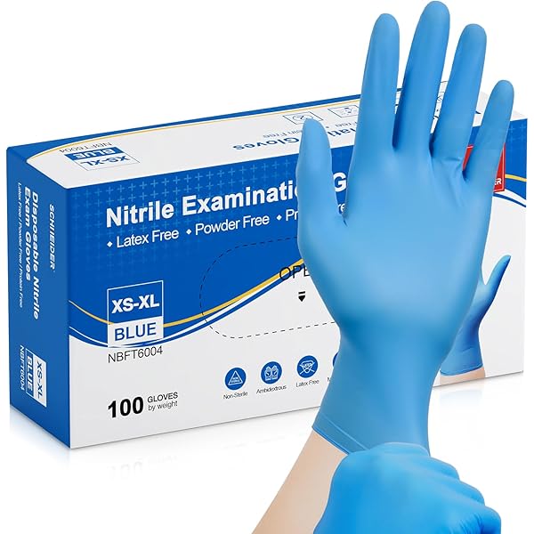 Disposable Nitrile Exam Gloves – Medical Grade, Powder-Free, Latex-Free - View #9
