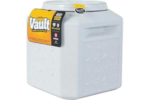 Gamma2 Vittles Vault Boîtes de stockage pour aliments pour animaux de compagnie, boîte de stockage scellée pour chien et chat, peut supporter jusqu'à 11,3 kg, fabriquées aux États-Unis, 30,5 x 35,7 cm