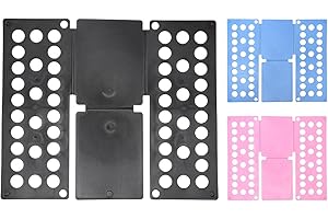 HUAYEEX Faltbrett Für Kleidung, T Shirt Faltbrett, Wäsche Faltbrett, Kleiderordner Organizer, Werkzeug Für Wäschemappen, ABS Faltbrett Falthilfe Kleidung T Shirt Faltbrett Wäschefalter, Schnelles Wäschefalten