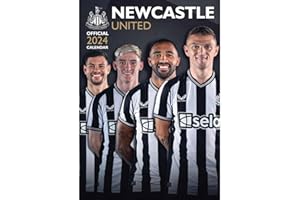 Newcastle United FC 2024 Calendar, Month To View A3 Wall Calendar , Official Product