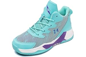 CZHIHANEG Jungen Basketball Schuh Kinder Basketball Schuhe Mädchen Basketball Trainer Komfort Tennis Laufen Trainer