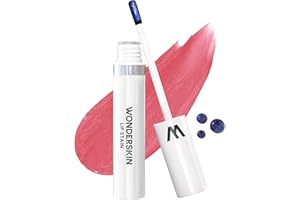Wonderskin Wonder Blading Mascarilla de Tinte Labial, Tinte Rosa de Larga Duración, a Prueba de Transferencia, Tinte Nude Resistente al Agua, Acabado Mate (Romance Masque)