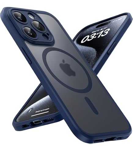 JETech Slank Case voor iPhone 15 Pro 6,1-Inch met Camera Lens Volledige