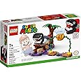 LEGO 71381 Super Mario Chain Chomp Jungle Encounter Expansion Set, Buildable Game with Bramball Figure