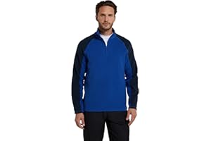 Mountain Warehouse Ashbourne Mens Half-Zip Fleece - Multipack - Half Zip, Lightweight, Anti-Pill, Breathable, Sweatshirt -Best for Camping, Outdoors, Travelling & Hiking