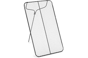 hillvert HI-CS-160 Durchwurfsieb mit Ständer 100 x 60 x 104 cm feinmaschig Maschenweite: 10 x 10 mm für feine Erde wetterfest Karbonstahl Kompostsieb Gartensieb Erdsieb