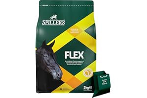 SPILLERS Flex Horse Supplement (3kg) Joint Support for Ageing and Competing Horses and Ponies, Contains Glucosamine, Boswellia and MSM for Horses - 30 Day Supply Horse Supplements