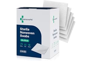 Sanosafe Sterila Nonwoven-kompresser 10x10 cm 100 stycken