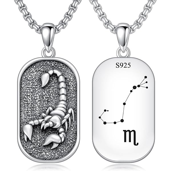 Collana URONE Segno Zodiacale Sagittario: Argento 925, Ciondolo Costellazione, Unisex