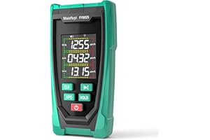 MASTFUYI Détecteur de Radiations Nucléaires, Compteur Geiger Rechargeable, Dosimètre de Radiations Nucléaires, Alarmes en Temps Réel, Détecteur de Radiations Nucléaires à Rayons X, Gamma et Bêta, LCD