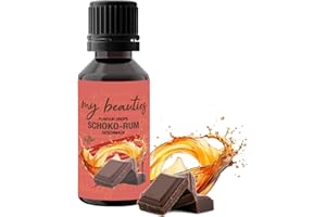 my beauties - Flavour Drops 30 ml - Schoko-Rum - Aroma Tropfen für Lebensmittel - zuckerfrei und kalorienarm