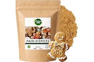 ADV Pain d'épices Préparation Traditionnelle ★ Délicieux mélange St Nicolas, Recette Maison ★ tradition Noël ★ 100G