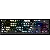 Corsair K60 RGB PRO LOW PROFILE Tastiera Meccanica da Gioco Cablata - Interruttori CHERRY MX a Basso Profilo SPEED - Telaio i