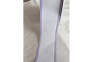 NASTRIFICIO ROSSI SAS Nastro tela aida PRIMULA 52 mm 2,5 m (135 viola)