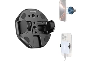 SMALLRIG Magnetyczny uchwyt do telefonu SSD z do Magsafe, 45-70 mm (1,77''-2,76''), szeroki zacisk, gwint 1/4"-20 i zimna stopka, do Samsung T3/T5, do SanDisk, do Crucial,do iPhone'a - 5157