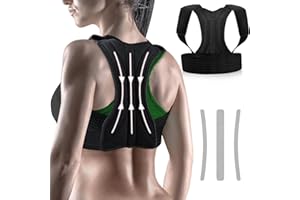 Etievort Rücken Geradehalter, Haltungskorrektur Rücken Damen, Haltungstrainer, Rückenstützgürtel, Schultergurt Haltungskorrektur, Gerader RüCken Geradehalter