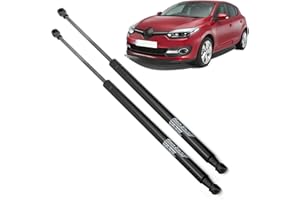 Ramor Strutz 2x Portón Trasero, Amortiguadores Maletero Compatible con Renault Megane Mk3 2008-2016. Resorte de Gas, Puntales de Gasolina. Reemplazo de 904510001R y Otros.