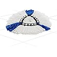 Gala Turbo Spin Mop Triangular Refill, White and Blue, Normal, (Model: 168987)