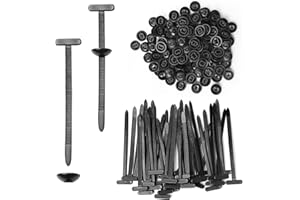 MHDJQ Hebillas Universales de Nailon para Bridas de Cables Soporte de Nailon Autoblocante Resistente Nylon Universal Cable tie Buckle para Reparación Diaria de Automóviles 100Pcs (100)