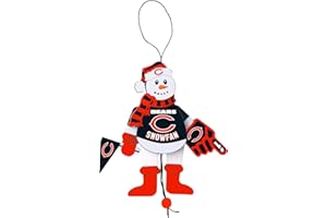 BOELTER BRANDS NFL Holz Jubelnde Schneemann Ornament