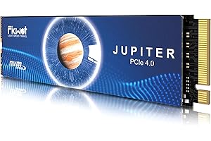 Fikwot SSD NVMe 500GB, PCIe 4.0 2280 SSD M2, Fino a 7400MB/s in Lettura, Disco a Stato Solido Interno per PS5, PC e Laptop(FX991)