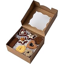 Boite Gateau Carton Boite Kraft Centre Transparent Pour Cadeau D'invitu00e9 - Print Your Love Boite Cadeau Transparente