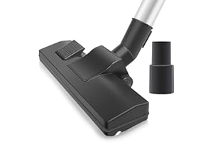 Arcets Brosse d'aspiration universelle 32 mm /35 mm compatible pour Electrolux Rowenta Miele Dirt Devil Brosse adaptée pour moquette ou carrelage avec roues