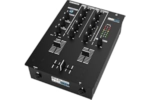 Reloop RMX-10 BT Mixer DJ Bluetooth a 2 canali con connettività Bluetooth integrata, nero