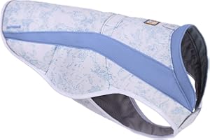 RUFFWEAR Swamp Cooler Vest, Dog Jacket for Hot Weather, SPF 50+, Maximum Coverage, Cooling Cover with Harness/Lead Portal, Sun Protection to Keep Pets Cool, Heliotrope Purple (Small, 56-69 cm)