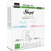 Sleepy Natural Double Soft Avantajlı Mega Paket Bebek Bezi 7 Numara Xxlarge 32 Adet
