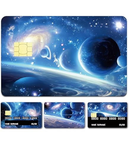 Lot De 4 Autocollants Pour Cartes De Débit, Cartes De Crédit