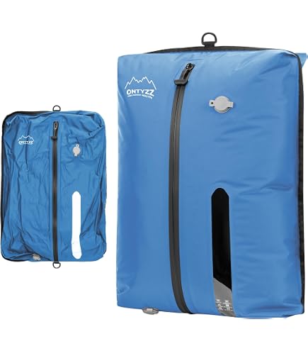Sacchetti sottovuoto professionali per viaggi, sacchetti di compressione con cerniera, IP67, riutilizzabili, per valigie e zaini, salvaspazio