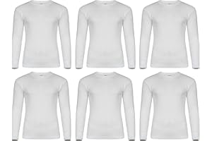 Warmland 6 x Mens Thermal Long Johns Top Bottom Underwear Trousers T Shirt Set S M L XL