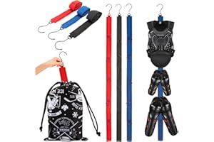 CFHOOAY Support d'équipement de Hockey sur Glace, Cintre de Hockey, Support de séchage de Hockey, Cadeau de Hockey sur Glace, Cadeaux pour garçons et Hommes, Football, Baseball, étendoir à Linge pour