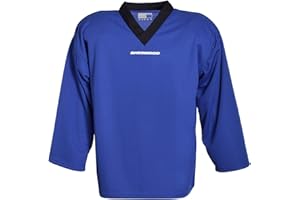 Sherwood - Eishockey Trainingstrikot Junior für Kinder I stilvolles Practice Jersey aus gelochtem Mesh-Stoff I V-Neck Jersey zum Trainieren I tolle Passform
