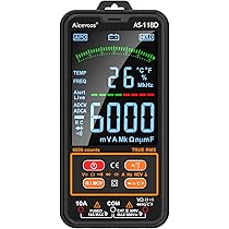 Multimetro Digitale Neoteck 2 In 1 - Con Penna NCV, Display LCD Colorato, Misura Tensione AC/DC, Resistenza - Foto 2