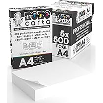 Carta Per Stampante Fabriano AUTOR A4 - 5 Risme Da 500 Fogli, 80 G/m², Anti-Inceppamento - Foto 5