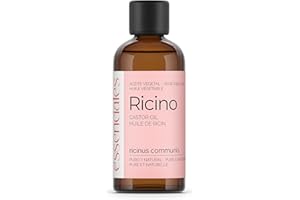 Essenciales - Aceite Vegetal de Ricino (Máxima Calidad), 100% PURO, 100 ml | Aceite Vegetal Ricinus Communis, 1º Presión en Frío