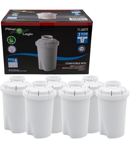 PearlCo classic - Pack 12 filtro de aguas con 1 cartuccia filtrante