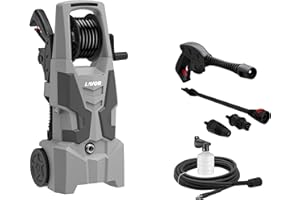 Lavor Myjka wysokociśnieniowa Run Extra 145 GL z nawijarką, maksymalna moc 150 barów, maksymalny przepływ 420 l/h, silnik 1900 W, szary