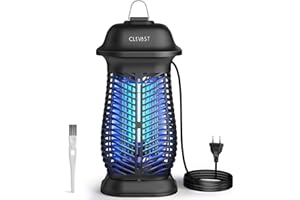 CLEVAST Lampada Antizanzare Elettrica, 20W UV Zanzariera, lLampada Zanzare Interno Esterno Elettrica per con IPX4 Impermeabile, Trappola per Zanzare, Acchiappa Mosche per Giardino