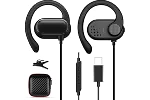 IMANGOO Cuffie USB C per iPhone 17 Pro Max Samsung A36 A56 A55 A35 A54 A34 S25 Ultra S24,Open-Ear Cuffie Type C Auricolari Tipo C In-Ear con Filo Auricolari USB C per Xiaomi 13T Oneplus 13 Pixel 9 Pro 8 9a 7