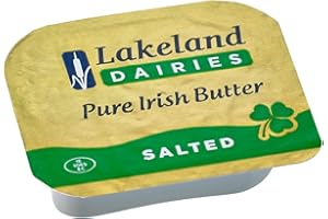 Lakeland Dairies Salted Pure Irish Butter Portions, 96 x 8 Gram Individual Dishes