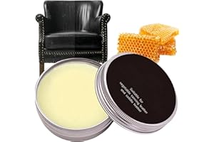 SONGMART 30G Leather Cleaner & Conditioner, Effective Leathers Balm with Mi/nk Oil for Car Seats, Furniture, Boots - Furniture Salve for Leather, Restorer & Repair Cream for Premium Leathers Care