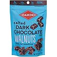 Diamond of California Salted Dark Chocolate Walnuts, 4 oz, 1 Pack