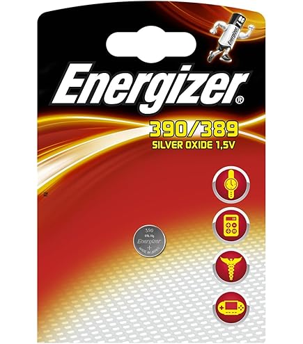 Piles Boutons Oxyde D'Argent Energizer 390 389 (1 Unité - Foto 10
