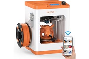 TINA2S 3D Printer, WEEFUN 3D Printers for Beginners, WiFi Printing Mini 3D Printer Fully Assembly, Auto Leveling 3D Printers for Kids, Silent Print, Fully Open Source DIY 3D Printing for Home, School