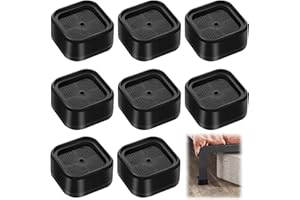 YSFVNP 8Pcs Chair Raisers, Furniture Risers Furniture Risers, Chair Raisers, Desk Riser Blocks, Square Stackable Bed Raisers Blocks Lift Height 3.5cm,Bed Raisers Heavy Duty