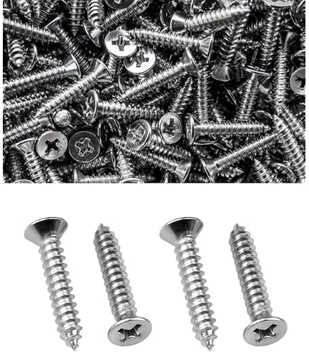 Viti Autoperforanti A Testa Svasata Con Casa Esalobata ~DIN 7504O-inossidabile A4 5.5x70mm - Foto 10