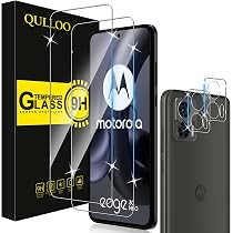 GiiYoon Pellicola Protettiva 3 Pezzi, Vetro Temperato Film Compatible con Motorola Moto Edge 30 Neo, Protezione Schermo Durezza 9H, Anti graffio, Senza Bolle, Alta Definizione